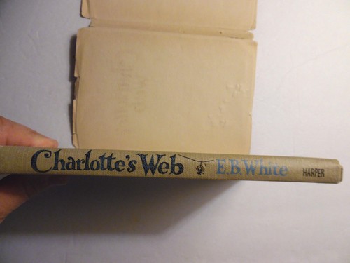 Charlotte's Web by E.B. White HC/DJ 1952 1st Edition I-B - Picture 11 of 11