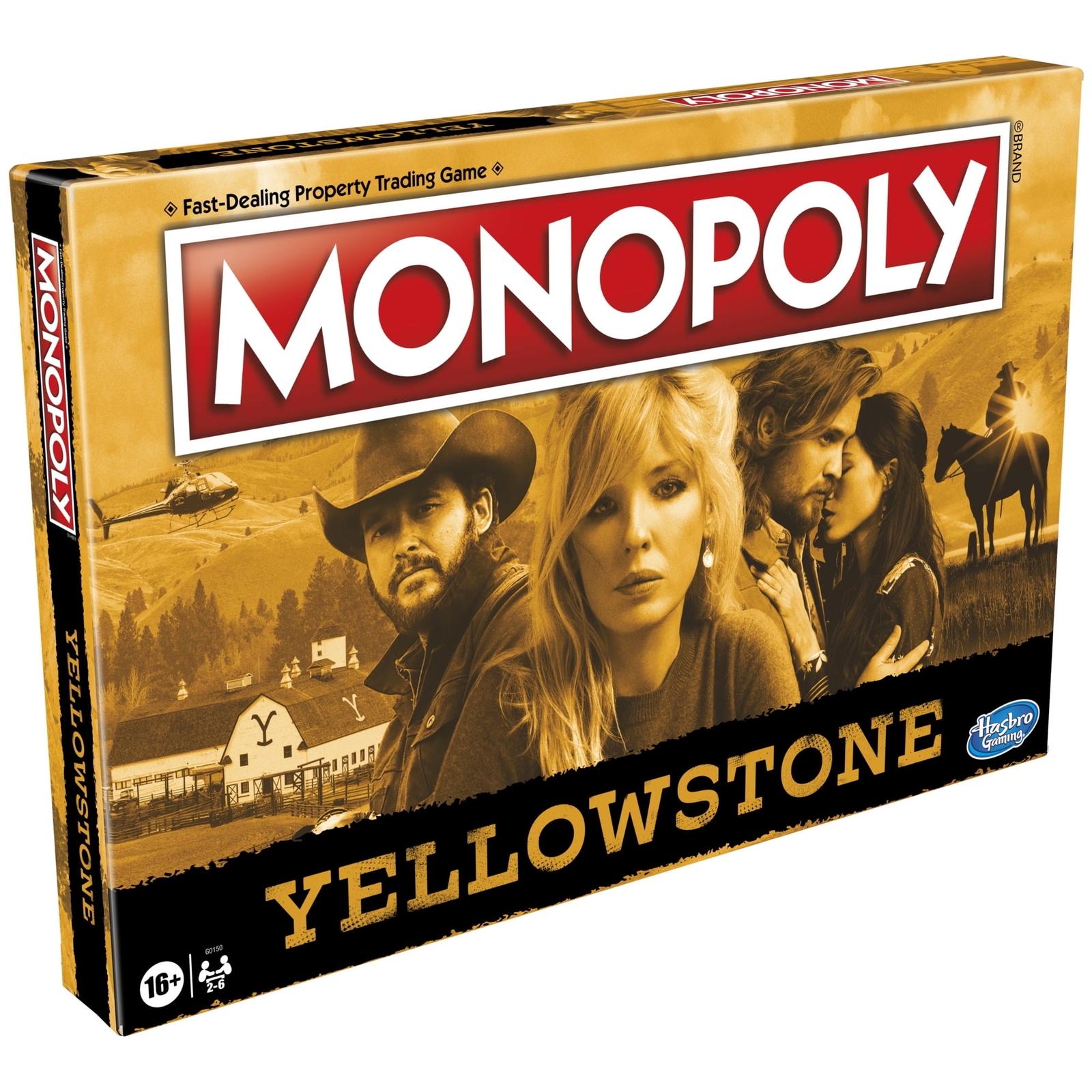 Monopoly: Yellowstone Edition Board Game for Teens and Adults Ages 16 and Up