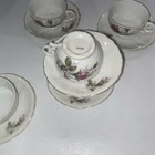 Vintage  Rose Tea/demitasse Set 10 Pieces Mini  ~Made in Japan — photo 2