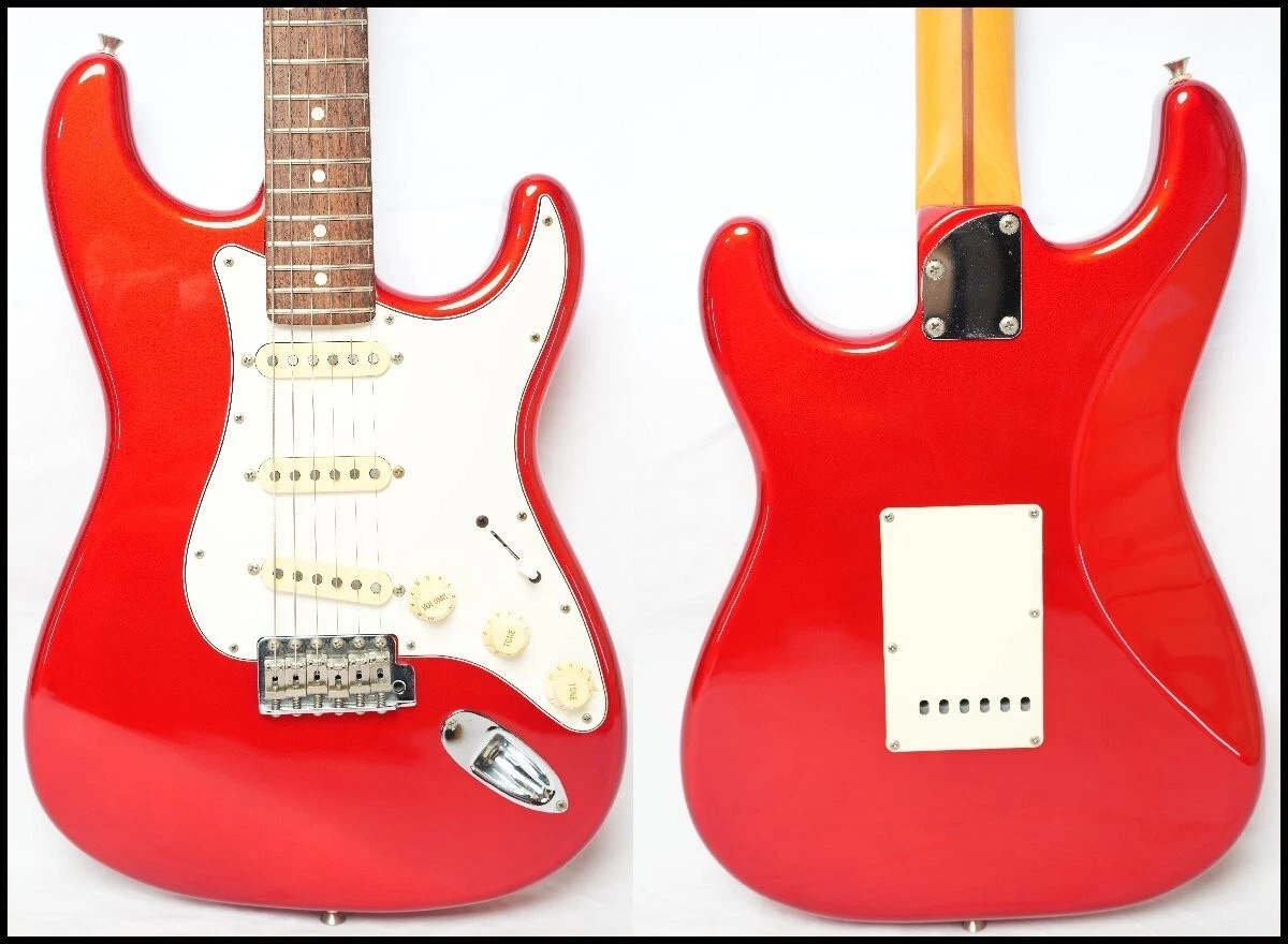 Electric Guitar Cool Z ZST-1R CAR Candy Apple Red 2011 Made in Japan & Gig Bag