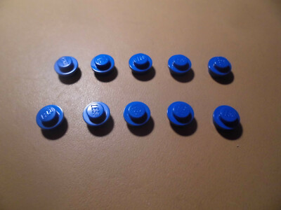Lego 2x Platte 4x4 3031 blau ebln24