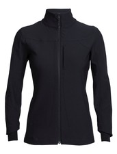 Icebreaker Merino Womens Dia Softshell Jacket Nwt Small Black