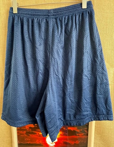 Nike youth L (12-14) boys mesh activewear shorts blue lining - Picture 5 of 5