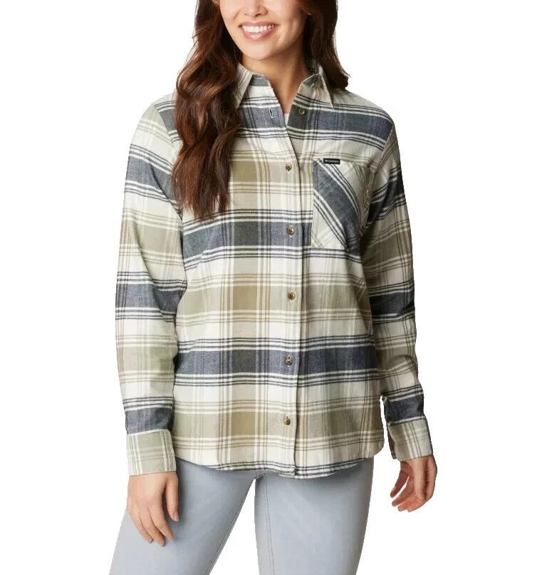 Cuadros Columbia algodón Casual Women's