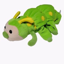 Caltoy Green Grasshopper Bug Hand Puppet 9 inch Plush Toy Pretend Stuffed Animal