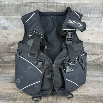 Sherwood Scuba Buoyancy Compensator Device Diving Equipment Gear Vest Only SZ Sm