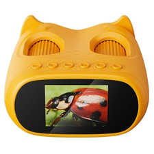 2-in-1 Kids Microscope Telescope, 1000X, 2" IPS Yellow