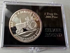 John Deere Tractor 1 Troy Ounce .999 Silver Round