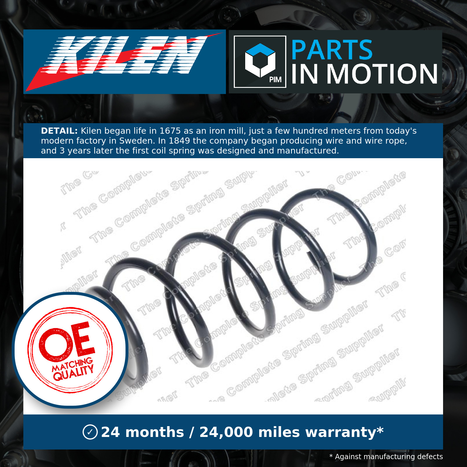 SUSPENSION SPRING 4082945 FOR SEAT LEON/ST/SC CZEA/CZCA/CZDA/CPTA/CHPA 1.4L 4cyl - Image 4