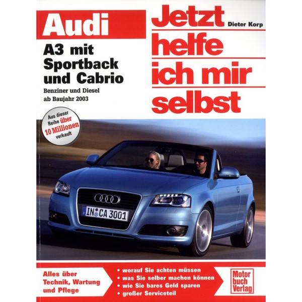 Audi A3 Sportback Typ 8P 2003-2013 Jetzt Helfe Ich Mir Selbst Reparaturhandbuch-image