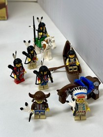 LEGO Western: Rapid River Village (6766) W/BOX + INST 100% COMPLETE + BONUS