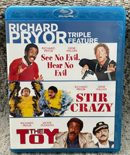 Richard Pryor (Gene Wilder, Jackie Gleason) Triple Feature (Blu-ray) - Like New