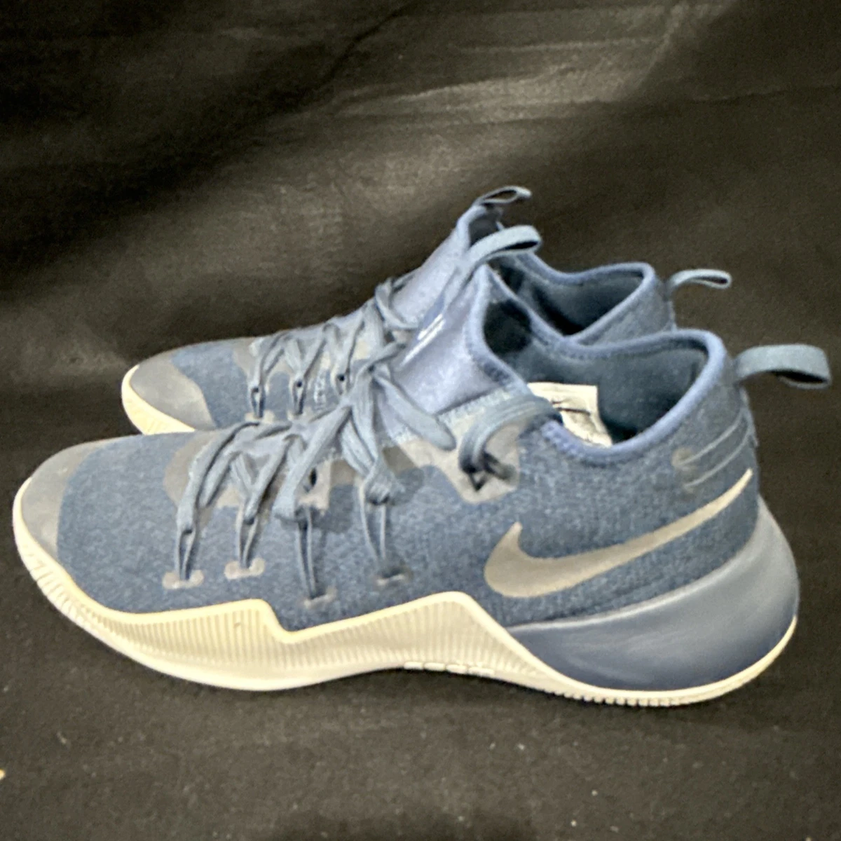 Nike Hypershift Basketball Shoes Mens 8.5 White Blue Zoom Air 844369-104 Nike Hypershift Squad Blue for Sale | Authenticity  main image 4
