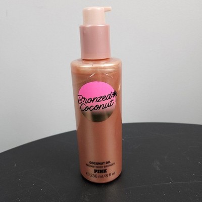 Victoria s Secret PINK Bronzed Coconut Coconut Oil Radiant Body Bronzer 8 fl oz