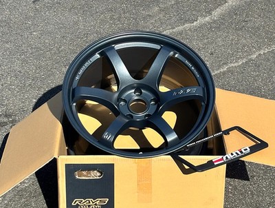 Rays Gramlights 57DR GunBlue Wheel Rim 19'' 19x9.5 +25 19x10.5 +12 5x114.3, set 4