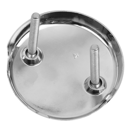 Sleek Black 3 25 Inch Tub Overflow Plate Designed for Most Standard Drains - Picture 2 of 17
