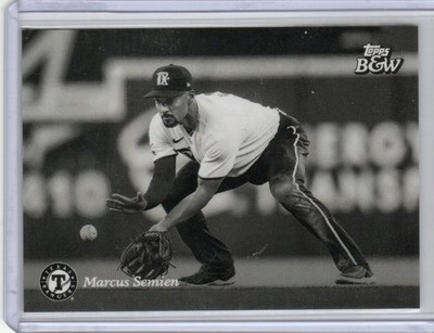 2023 Topps Black & White #65 Marcus Semien