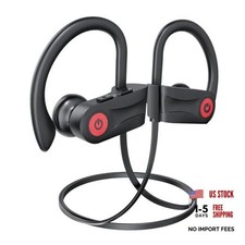 Bluetooth Headphones, Wireless Headphones with 16 Hours Playtime Black