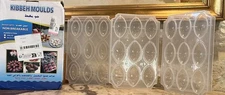 Kibbeh Moulds/ Molds ! Kibbeh & Meatball Maker 9 Molds Plus! In Box !