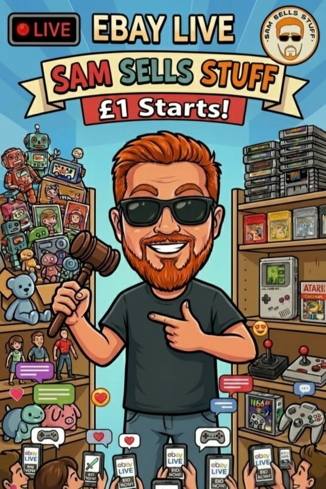 Sam Sells GAMES! £1 starts! Video Games GAMES GAMES!!