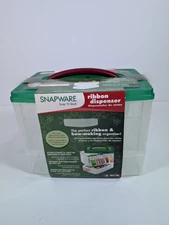 SnapWare Ribbon Dispenser Snap 'N Stack Storage Container Bow-Making Organizer