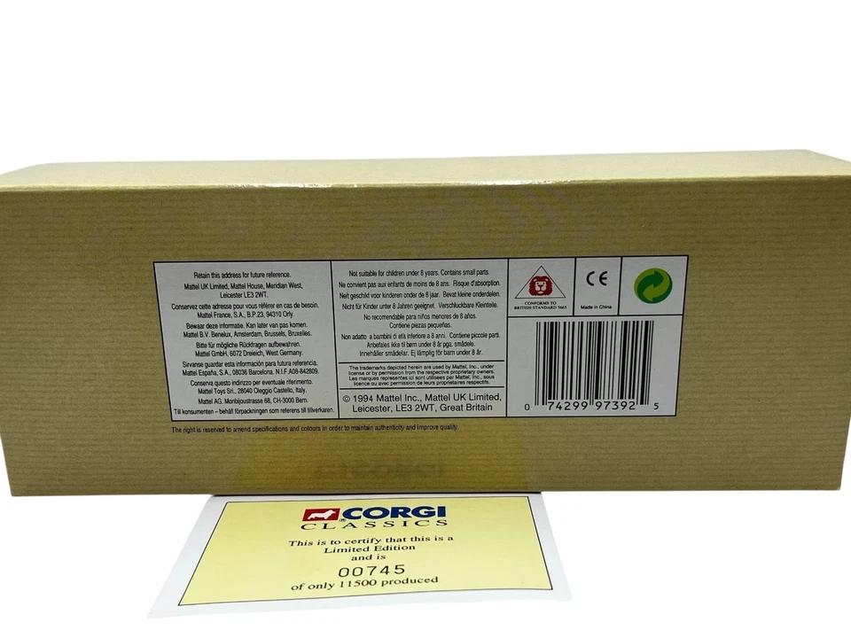 Corgi Classics Simon/Dennis Hydraulic Platform Fire Truck 1:50 Scale - Image 3 of 3