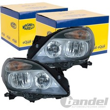 2x MAGNETI MARELLI HALOGEN SCHEINWERFER SATZ passend f&uuml;r MERCEDES-BENZ B-KLASSE