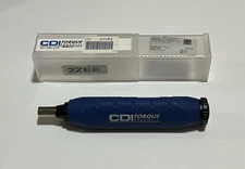 CDI  401SM Hex Bit Torque Screwdriver  5-40 In/Lb w Case  USA  NICE