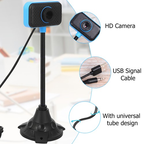 USB 0.3MP Webcam Driver Free Web Camera Flexible Web Cam with Microphone for - 第 5/12 張圖片