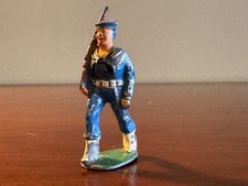 Vintage Dimestore Manoil M24 14 Sailor Marching Rifle 2nd Vers Long Stride VGood