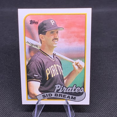 1989 Topps Sid Bream Pittsburgh Pirates #126