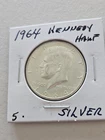 1964 Kennedy Silver Half Dollar 90% Silver Uncertified circulated
