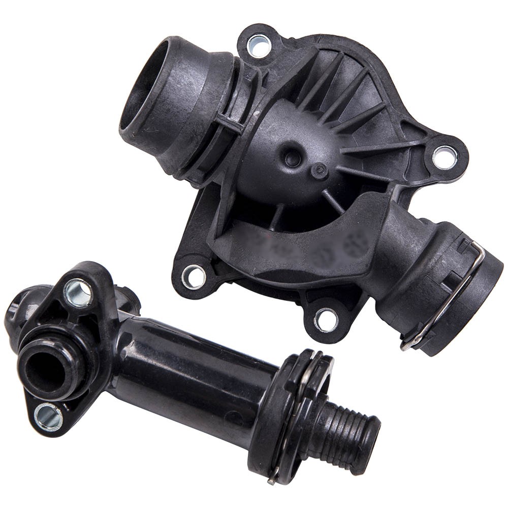 Thermostat d'eau et boîtier EGR pour BMW Série 3 E46 E90 E91 E92 E93 en aluminium - 3