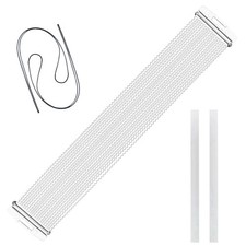 EASTROCK Snare Drum Wires Wire Wire-20 Strand 14 Inch, silver