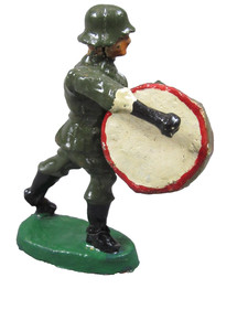 Lot De 19 Soldats En Composition Durso / Durolin – NB Elastolin – Jouet Militaire Ancien
