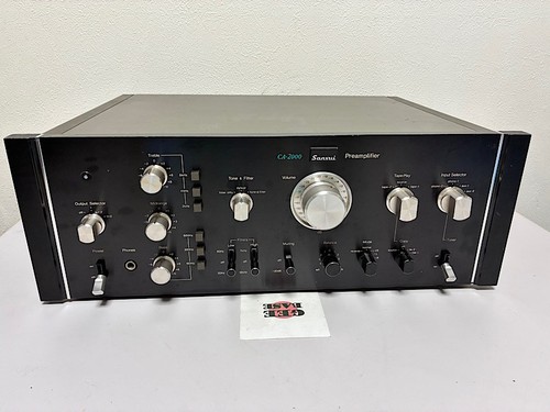 Sansui CA-2000 Preamplifier Control amplifier (transistor) Vintage Working F/S