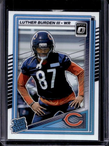2025 Panini Donruss Optic Luther Burden III Rated Rookie #275 Bears