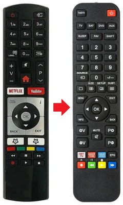 Fernbedienung passend für INFINITON INTV55LU1800
