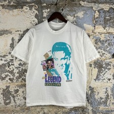 Elvis Presley Single Stitch The Legend Lives On White T Shirt 1992 Vintage Large
