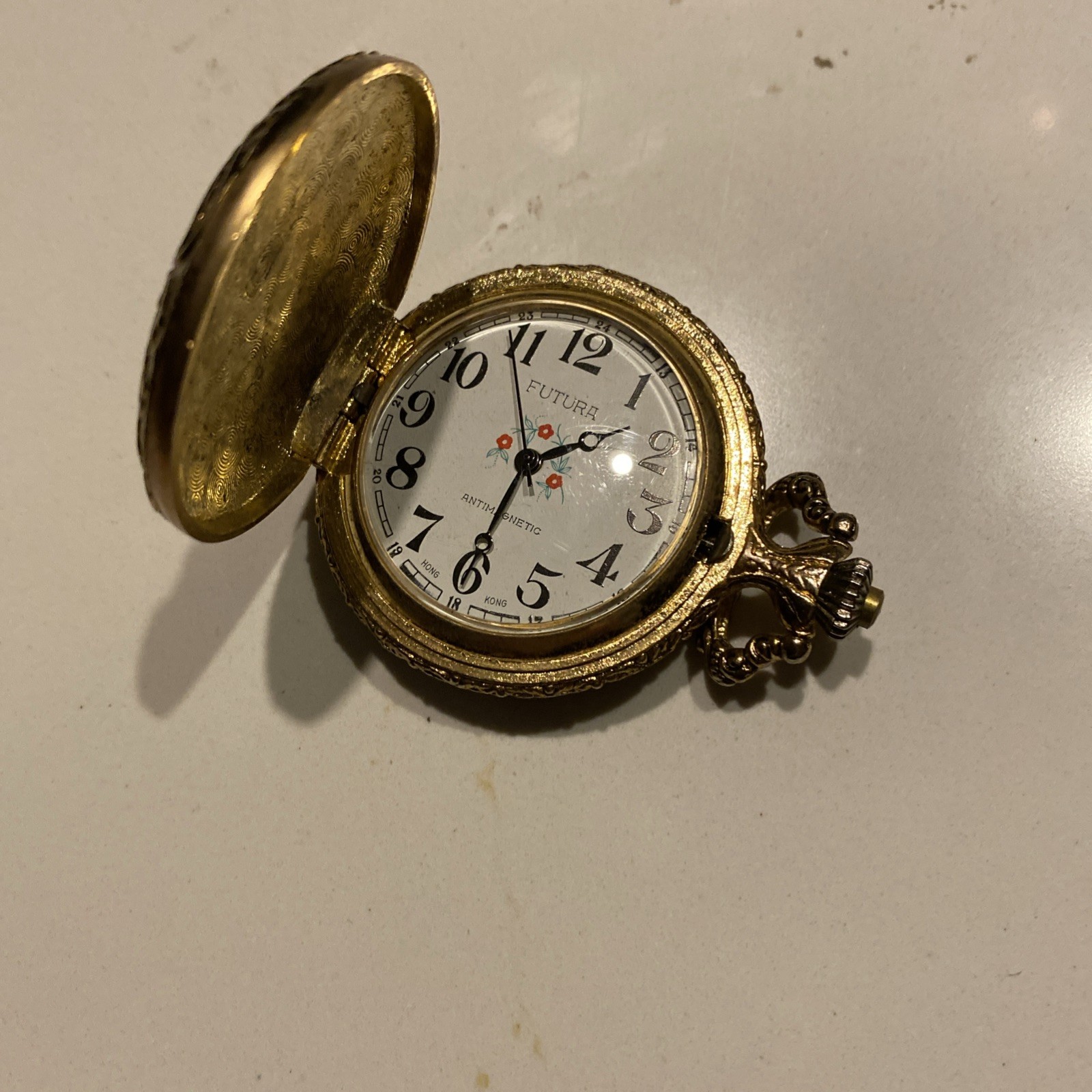 Vintage Pocket Watches Parts Art Project Mixed Brands Styles As Is Lot of Six