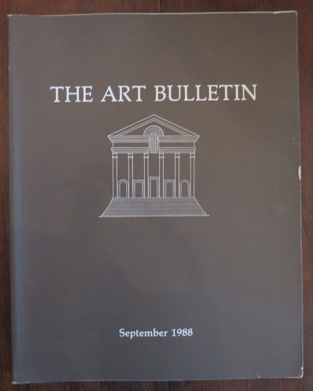 The Art Bulletin September 1988 volume LXX, number 3