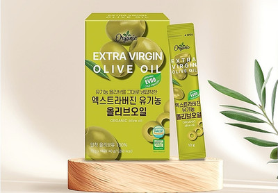 Organic Extra Virgin Olive Oil Sticks 2 Boxes Cold Pressed 100% Pure Korean