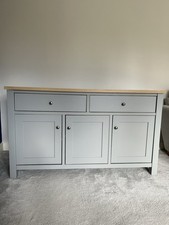 Next Malvern Dove Grey Sideboard With 2 Drawers & 3 Cupboards