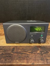 Boston Acoustics Recepter Radio AM FM Dual Alarm Clock Radio Black Tested