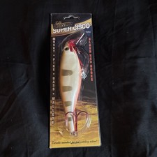 Tackle Industries Super Cisco Muskie Pike Walleye Bass Lure - Color Albino Carp