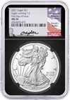 Photo of a 2021 American Silver Eagle from an eBay listing that sold on Jul 22, 2026