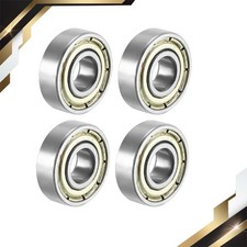 Deep Groove Ball Bearing 695ZZ Double Shield Carbon Steel Bearings 4sets