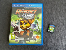 PS Vita The Ratchet & Clank Trilogy jaquette FULL VF en bon état!