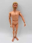 Vintage Hasbro 12" 1964 GI JOE Adventure Team Action Figure, Flocked Hair, VG