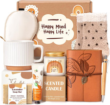 Gift Baskets for Women, 9Pcs Unique Happy Birthday Gifts for Women, Thank You Ba